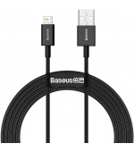 Baseus CALYS-C01 Superior Fast Charging Datový Kabel USB to Lightning 2.4A 2m Black