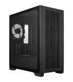 Cooler Master case Elite 301 Lite, mATX, Průhledná bočnice, 1x 120mm Fan, Černá