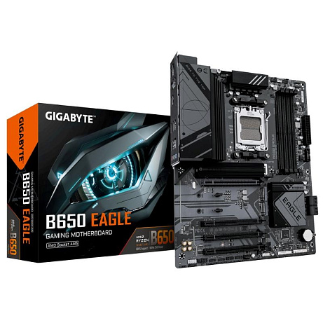 BAZAR - GIGABYTE MB Sc AM5 B650 EAGLE, AMD B650, 4xDDR5, 1xDP, 1xHDMI - Po opravě (Bez příšlušenství)