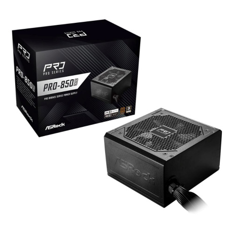 ASROCK zdroj PRO-850B, 850W, 80Plus Bronze, 120 mm, ATX 3.1