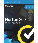 NORTON 360 FOR GAMERS 50GB CZ 1 uzivatel pro 3 zarizeni na 1 rok ESD