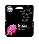 HP 953XL High Yield Magenta Original Ink Cartridge (1,600 pages)