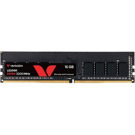 VERBATIM UDIMM DDR4 16GB 3200MHz Single Pack without Heatsink
