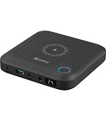 Sandberg All-in1 Laptop Powerbank 25000, černý