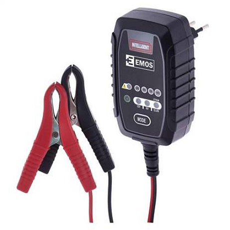 EMOS N1015 nabíječka autobaterií 6/12V 0,8A