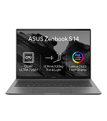 ASUS Zenbook S 14 OLED/UX5406SA-OLED700X/U7-258V/14"/2880x1800/T/32GB/512GB/Intel int/W11P/Gray/2R