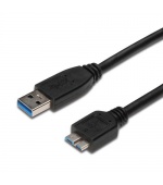 PremiumCord Kabel Micro USB 3.0 5Gbps USB A - Micro USB B, MM, 2m