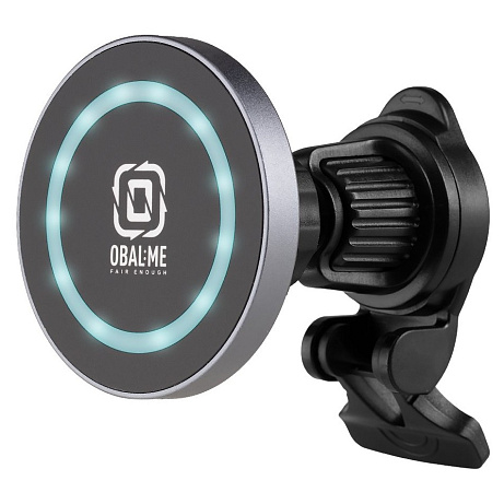 OBAL:ME MagNetix Aura Bezdrátový Nabíjecí Držák do Auta 15W Black