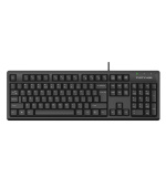 A4tech FK12, multimediální kancelářská klávesnice, CZ/US, USB, černá
