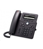 Cisco CP-6851-3PCC-K9=, VoIP telefon, 4line, 2x10/100/1000, displej, PoE, MPP. bez adaptéru