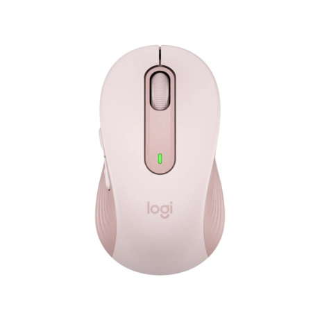 Logitech Signature M650/Kancelářská/Optická/Pro praváky/4 000 DPI/USB+BT/Růžová
