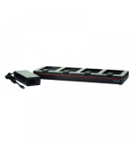 CT45/CT47 1 bay quad battery charger, for charging 4 batteries simultaneously, Power supply, EU cord