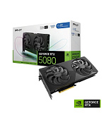 PNY VGA Nvidia GeForce RTX 5080 16GB OC Dual Fan slim, RTX 5080 OC, 16GB GDDR7, 3xDP, 1xHDMI