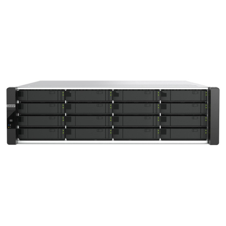 QNAP ES1686dc-R2-2123IT-64G (Duální řadič, 2x Xeon, 2x 32GB RAM, 16x 3,5" SAS, 6x GbE, 8x 10Gb SFP+)