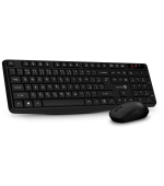 CONNECT IT Set Klávesnice+myš OfficeBase Wireless Combo, bezdrátová, černá