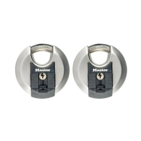 Master Lock Diskový visací zámek Excell - 70mm (2 ks / blistr)
