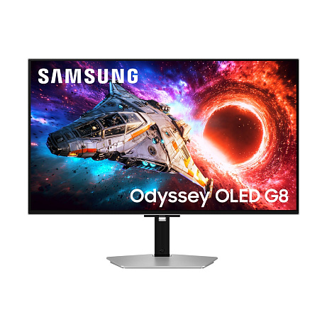 Samsung Odyssey OLED G8/LS32HG800SUXEN/32"/OLED/4K UHD/240Hz/0,03ms/Stříbrná/2R