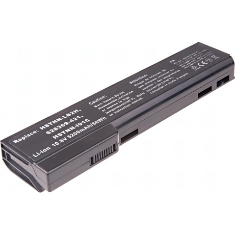 Baterie T6 Power pro HP ProBook 6360b, 6460b, 6470b, 6560b, 6570b, 8460, 8470, 5200mAh, 56Wh, 6cell