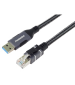 Ethernet. kabel USB3.2->LAN RJ45  10/100/1000, 1m