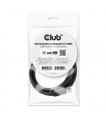 Club3D Kabel Mini DisplayPort na DisplayPort 1.2 4K60Hz UHD obousměrný, (M/M), 2m