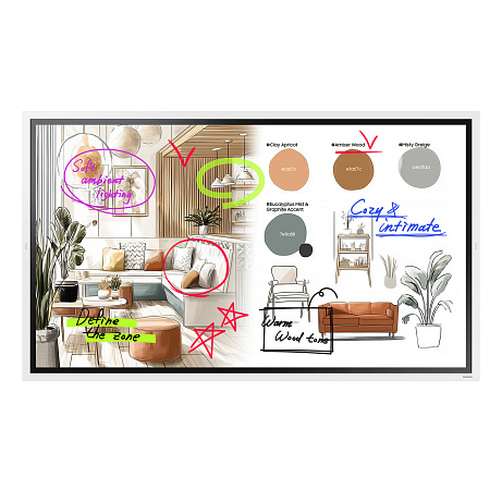 65" LED Samsung WM65FX- Flip Pro,UHD,450cd,12/7