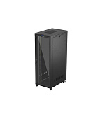 19" VOLNĚ STOJÍCÍ RACKOVÁ SKŘÍŇ 47U 800X1200 ČERNÉ SKLENĚNÉ DVEŘE LCD LANBERG (FLAT PACK) V2
