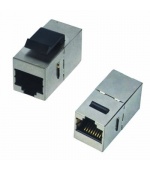 DATACOM Spojka panel STP 2 x RJ45 (8p8c) Cat5e,přímá,plast