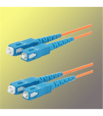 Optický patchkabel duplexní, SC-SC 9/125um SM, 50m, OS2
