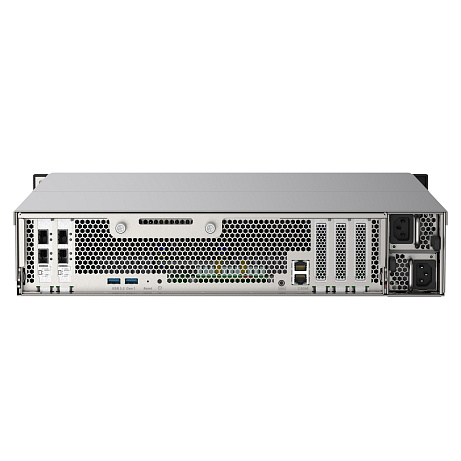 QNAP TS-h2490FU-7232P-32G (AMD EPYC, ZFS, 32GB ECC RAM, 24x 2,5" U.2, 2x 2,5GbE, 4x 25Gb SFP28)