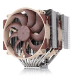 NOCTUA Chladič CPU NH-D15 G2 LBC, 2x 140mm, LGA1851, AM5, hnědá/stříbrná