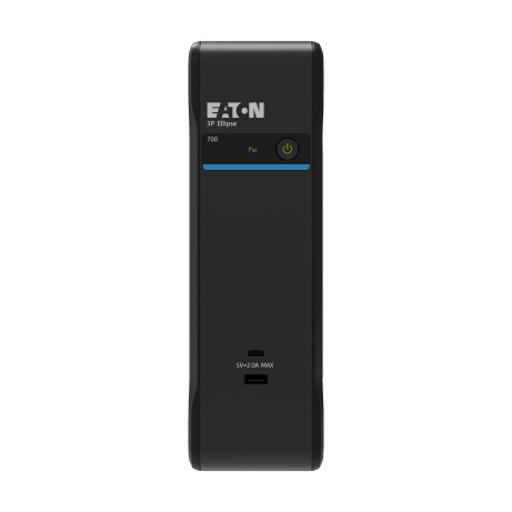 Eaton 3P Ellipse UPS DIN USB, 1700VA, 1040W, Vstup: C14, Výstupy: (3) Typ E, (1) Pouze přepěťová ochrana Typ E, Tower
