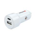 SKROSS USB A+C nabíjecí autoadaptér Dual Car Charger, 65W PD