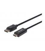 MANHATTAN Kabel DisplayPort na HDMI 1080p, 1.8m, černý