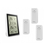 TechnoLine WS 7060 - digitální teploměr s vlhkoměrem se třemi bezdrátovými čidly