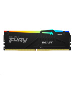 KINGSTON DIMM DDR5 8GB 5600MT/s CL36 FURY Beast RGB EXPO