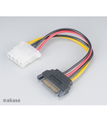 Adaptér SATA na 4pin Molex - 15 cm 2 ks