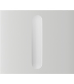 Ajax CenterButton (Dimmer) vertical - Středový kryt stmívatelného tlačítka, vertikální instalace, ústřicová