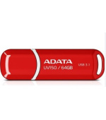 ADATA Flash Disk 64GB UV150, USB 3.1 Dash Drive (R:90/W:20 MB/s) červená