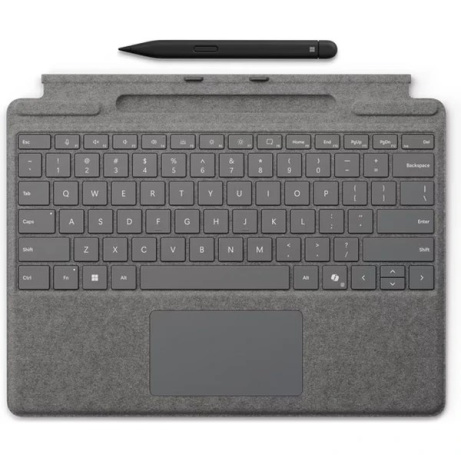 Microsoft Surface Pro SET (KLÁVESNICE+TUŽKA) - Slim Pen, Pen Storage, Copilot Button CZ, PLATINUM
