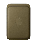 iPhone FineWoven Wallet with MS - Dark Olive