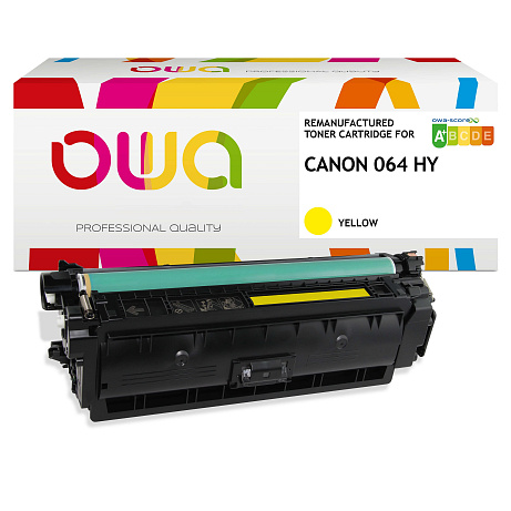 OWA Armor toner kompatibilní s Canon CRG-064H Y, 10400st, žlutá/yellow