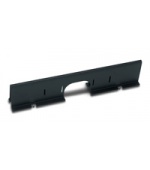 Shielding Partition Pass-through 600mm wide Black
