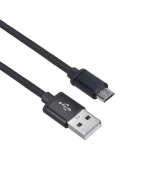 Solight USB kabel, USB 2.0 A konektor - USB B micro konektor, blistr, 1m
