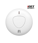 iGET SECURITY MP14 - bezdrát. senzor kouře, norma EN14604:2005, samostatný nebo pro alarm M6-4G