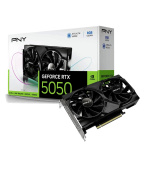 PNY VGA Nvidia GeForce RTX 5050 8GB Dual Fan, RTX 5050, 8GB GDDR6, 3xDP, 1xHDMI