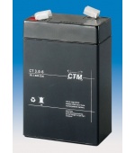 Baterie - CTM CT 6-3 (6V/3Ah - Faston 187), životnost 5let
