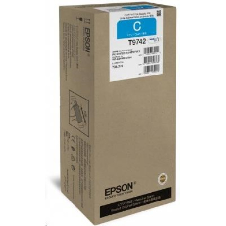 EPSON Ink bar WorkForce Pro WF-C869R Cyan XXL Ink Supply Unit 735,2 ml (84.000 str.)
