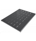 Intellinet police do racku 19", Fixed Shelf, 1U, 600mm, max 100kg, černá