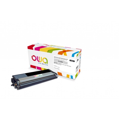 OWA Armor toner kompatibilní s Brother TN-328BK, 6000st, černá/black