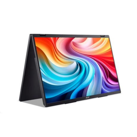 ACER LCD PD243YEbmiuux DUAL SCREEN,60cm (23.8") FHD,100Hz,250nits,4ms,Audio,Repro,Vesa,HDMI,USB,Black